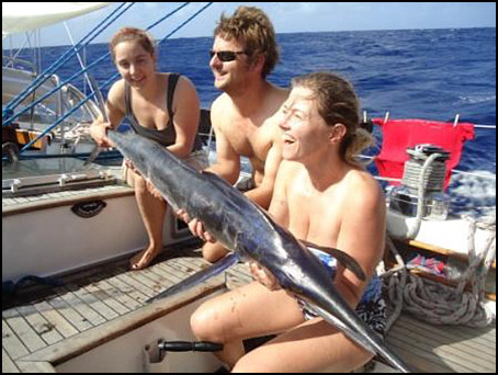 Dorado catch on Day 8